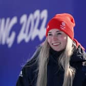 Great Britain's Katie Ormerod after speaking to the media at the Genting Snow Park ahead of the Beijing 2022 Winter Olympic Games in China. (Picture: Andrew Milligan/PA)