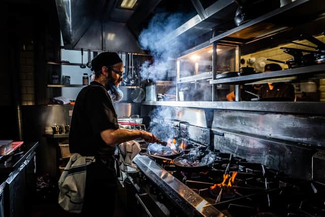 Ken Fisher, Sous Chef, at Qubana, Cuban and Spanish tapas restaurant and bar. Picture: James Hardisty