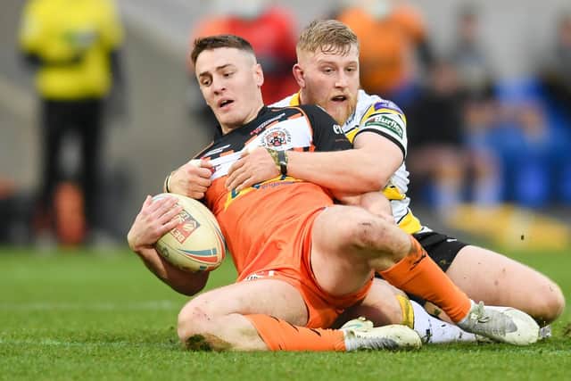 New start:  Trueman is looking forward to playing under new coach Lee Radford at Castleford this season. Picture by Will Palmer/SWpix.com