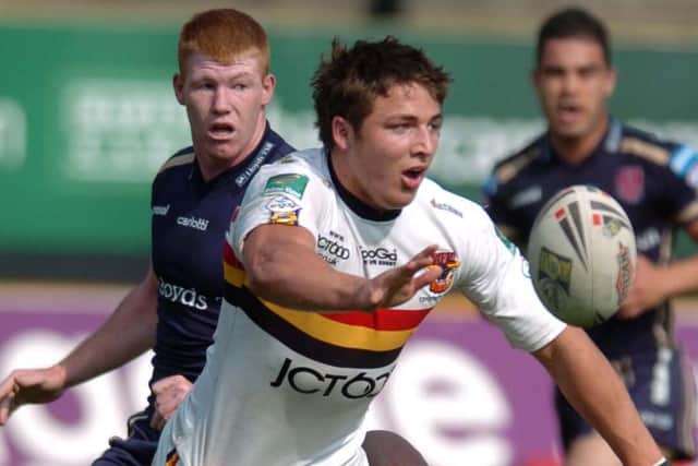 SPECIAL TALENT: Sam Burgess, pictured playing for Bradford Bulls back in 2007.