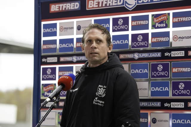 Faith: Hull coach Brett Hodgson chose Luke Gale to lead his side this season. Picture: Allan McKenzie/SWpix.com