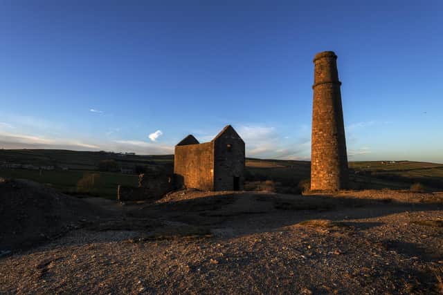 The remains of Cononley Lead Mine lit by the golden evening sun.
Picture: Bruce Rollinson
Technical Details: Nikon D6, 17-35mm Nikkor lens, 160th sec @f7.1, 250 iso.