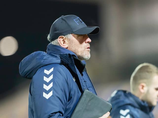 Big match: Brian McDermott's Featherstone Rovers lock horns with promotion rivals Leigh Centurions tonight. Picture by Allan McKenzie/SWpix.com