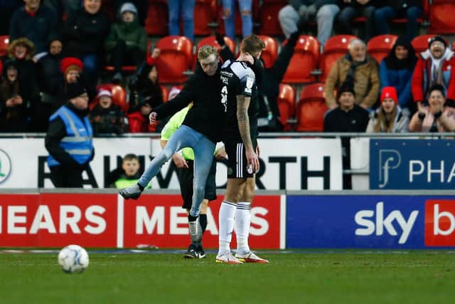 CROWD TROUBLE: Rotherham United 1-0 Accrington Stanley. Picture: PA Wire.