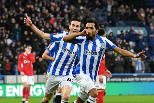FA CUP CLASH: Huddersfield Town 1-0 Barnsley. Picture: Simon Hulme.