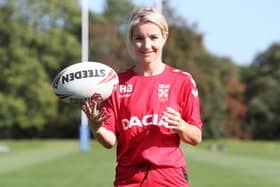 Helen Skelton is to be a presenter on Channel 4’s coverage of Super League. Picture: Paul Currie/SWpix.com.