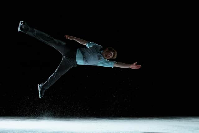 Peter James(PJ)  Hallam from Sheffield stars in a new BBC documentary series on figure skating Picture: Blast! Film