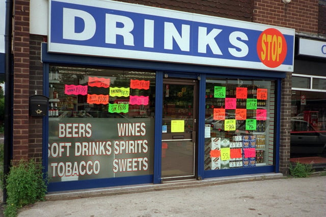 Do you remember Drinks Stop? Vodka was £8.99 a bottle in June 1997.