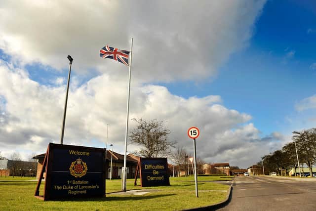 Two soldiers from Catterick Garrison died in separate incidents at the weekend