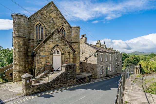 The chapel in Askrigg is now for sale with Strutt and Parker for £699,950