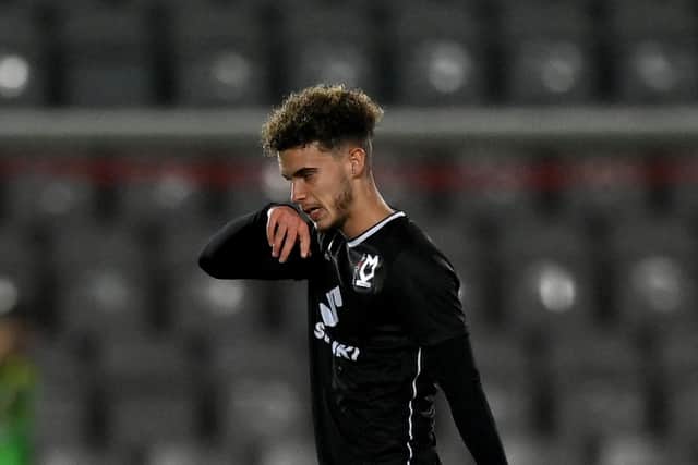 CALMNESS: Josh Martin, pictured during an unhappy loan spell at Milton Keynes Dons Picture: Shaun Botterill/Getty Images