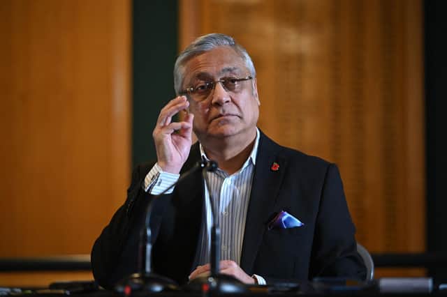 LORD PATEL: Has received the backing of Julian Metherell, non-executive chair at the Professional Cricketers’ Association, in the wake of another challenging week for the county. Picture: Getty Images.