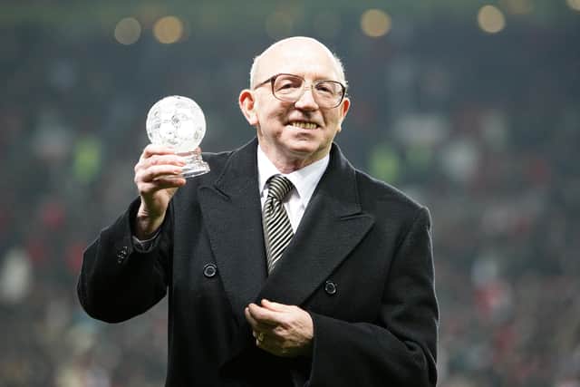 The 1966 World Cup winner Nobby Stiles. Picture: Martin Rickett/PA Wire.