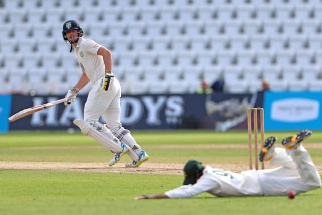 Tour opening: Durham's Alex Lees (left), the former Yorkshire batter, is also named in the tour party. Picture: Mike Egerton/PA Wire.