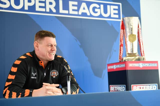 AT THE HELM: Lee Radford will take charge of Castleford for the first time this week. Picture: Simon Wilkinson/SWpix.com.