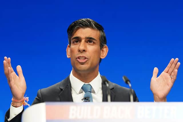 Chancellor Rishi Sunak. Photo by Ian Forsyth/Getty Images.
