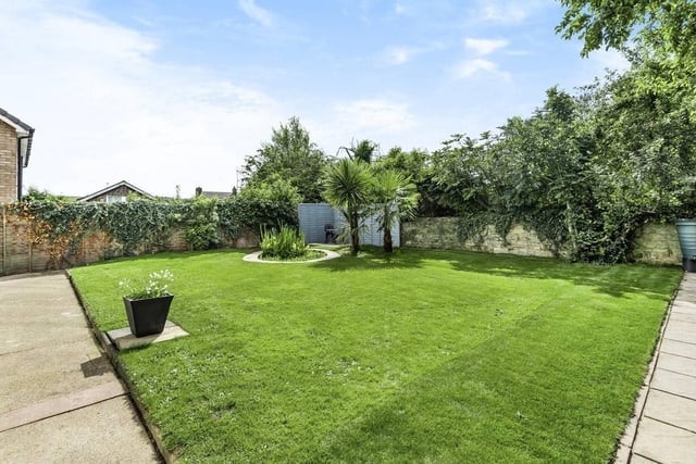 The rear garden enjoys a good degree of privacy and is fully enclosed.