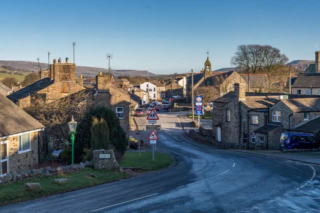 Profits from fuel sales fund the post office, library and access bus in the Dales market town