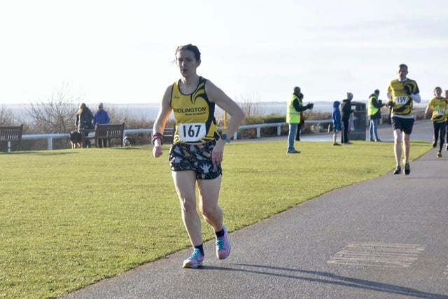 Mollie Holehouse was the first woman finisher in the Bridlington Road Runners Anniversary Three Mile race

Photo by TCF Photography