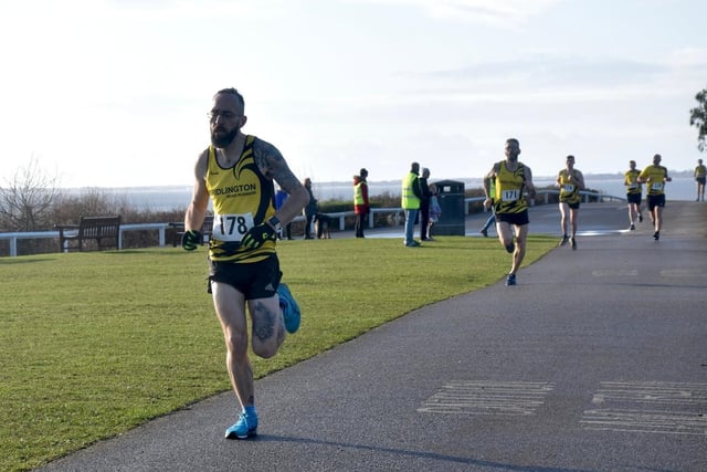 Phill Taylor was the first finisher at the Bridlington Road Runners Anniversary Three Mile race

Photo by TCF Photography