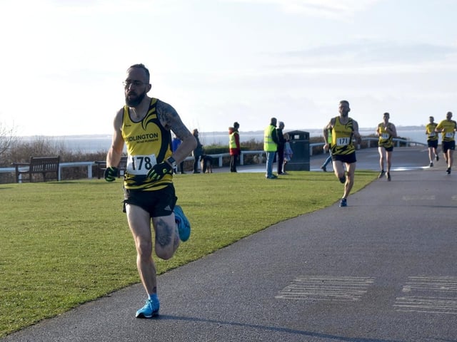 Phill Taylor was the first finisher at the Bridlington Road Runners Anniversary Three Mile race

Photo by TCF Photography