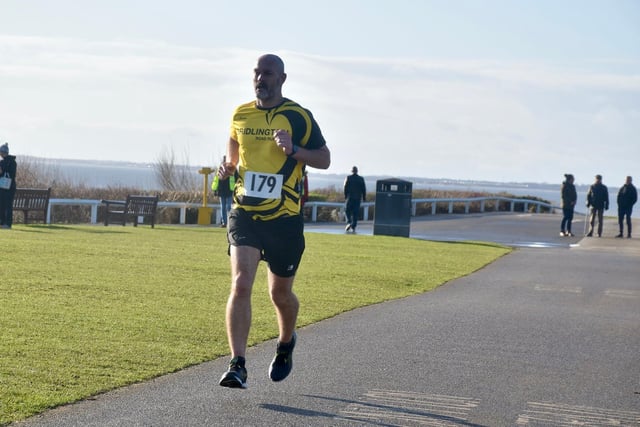 Alan Feldberg in action at the Bridlington Road Runners Anniversary Three Mile race

Photo by TCF Photography