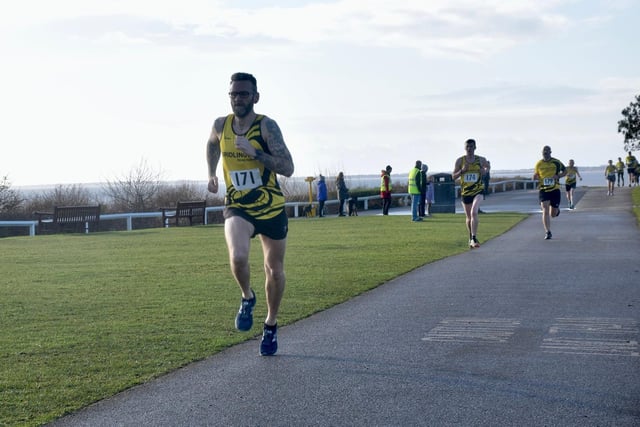 Nick Jordan in action at the Bridlington Road Runners Anniversary Three Mile race

Photo by TCF Photography