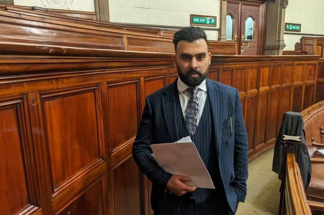Councillor Akbar stood alone among his Tory colleagues in backing a motion slamming Boris Johnson