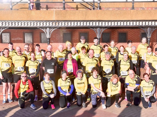The runners line up at the Bridlington Road Runners Anniversary Three Mile race
Photo by TCF Photography