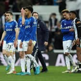 LATEST DEFEAT: Everton players leave the pitch after losing at Newcastle United. Picture: Getty Images.