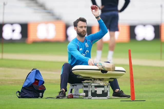 England wicketkeeping coach James Foster. Picture: PA.