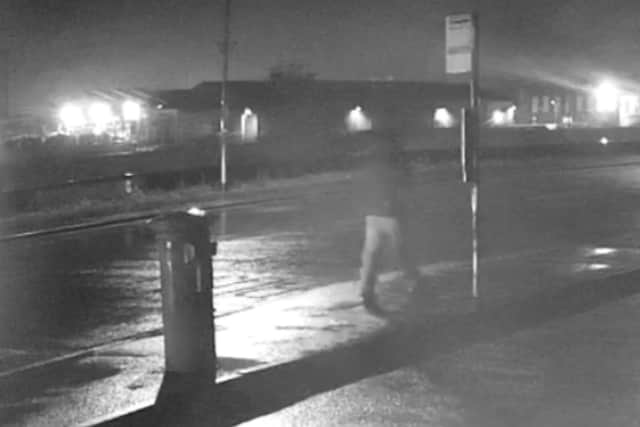 The man captured on the CCTV footage is not a suspect