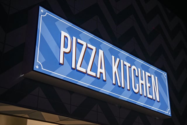 Pizza slices and fries are on the menu in the new kitchen at Roxy Lanes.