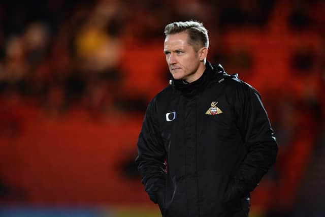 Careful management: Doncaster Rovers chief Gary McSheffrey. Picture Bruce Rollinson