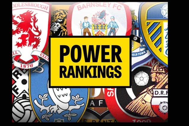 Power Rankings: Rotherham United have moved top of the Yorkshire rankings