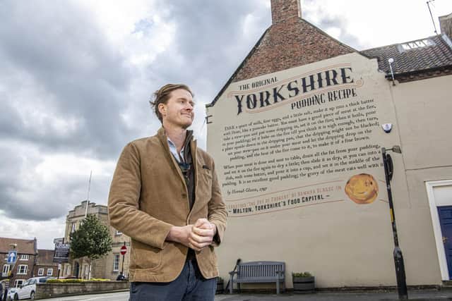 Tom Naylor-Leyland, who is the organiser of the Malton Food Festival
