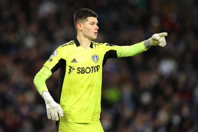 The undisputed Whites no 1 is the only Leeds man to have played every single minute of every league and cup game this term and made a very important save at 0-0 in the early stages at Villa.