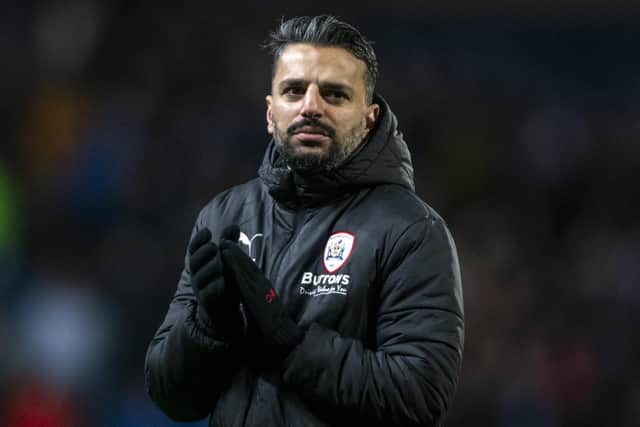 Barnsley head coach Poya Asbaghi is still to taste Championship victory. (Picture: Tony Johnson)