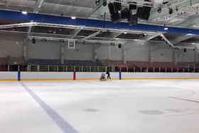 WATCH: Touching video shows moment seven-year-old with cerebral palsy has lap of honour in ice arena