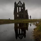 English Heritage’s property manager, Mark Williamson, is pictured at Whitby Abbey. The historic site will be at the centre of celebrations to mark the 125th anniversary this year of the first publication of Bram Stoker's classic gothic horror novel, Dracula. (Photo: Simon Hulme)