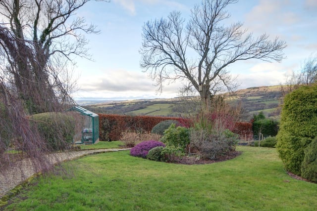 The stunning scenery enjoyed from Tinley Barn extends for miles towards the Yorkshire moors.