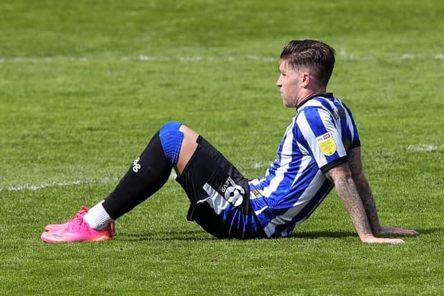 HAMSTRING INJURY: Sheffield Wednesday striker Josh Windass