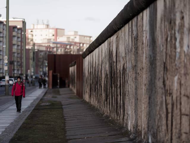 Remains of the Berlin wall. Picture: Getty.