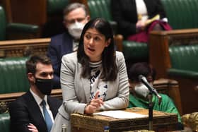 Lisa Nandy speaking in the House of Commons in January 2022