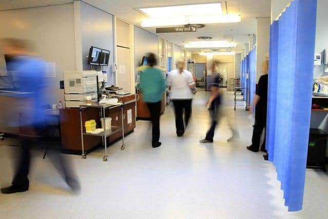 General and acute beds are for people admitted from A&E departments, by their GP, or who are recovering post surgery, and do not include beds from intensive care wards.