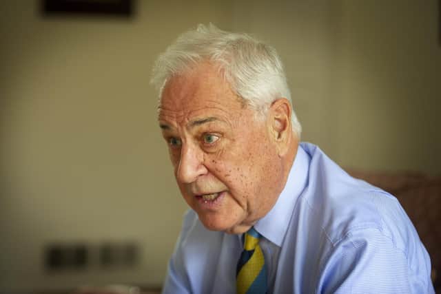 Former Yorkshire chairman Robin Smith. Picture Tony Johnson