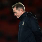 Gary McSheffrey, frustration for 
Doncaster Rovers manager (Picture: Bruce Rollinson)