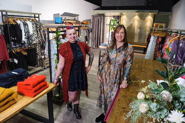 Jo Ja Be Boutique owner Jo Briggs, right, and Manager Sarah Rhodes inside the newly-opened shop at Beverley’s Flemingate centre.