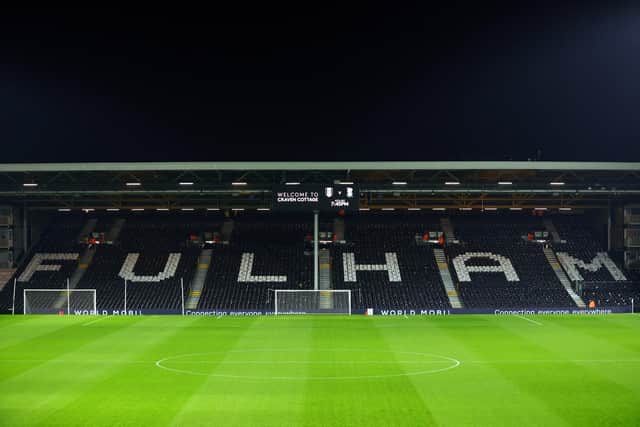 FULHAM FC: Are the hosts for tomorrow's Championship clash against Huddersfield Town. Picture: Getty Images.