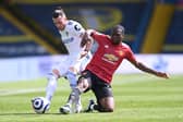 LAST TIME OUT: Leeds United held Manchester United to a 0-0 draw when the sides met at Elland Road last season. Picture: Getty Images.
